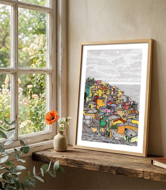 Manarola Print