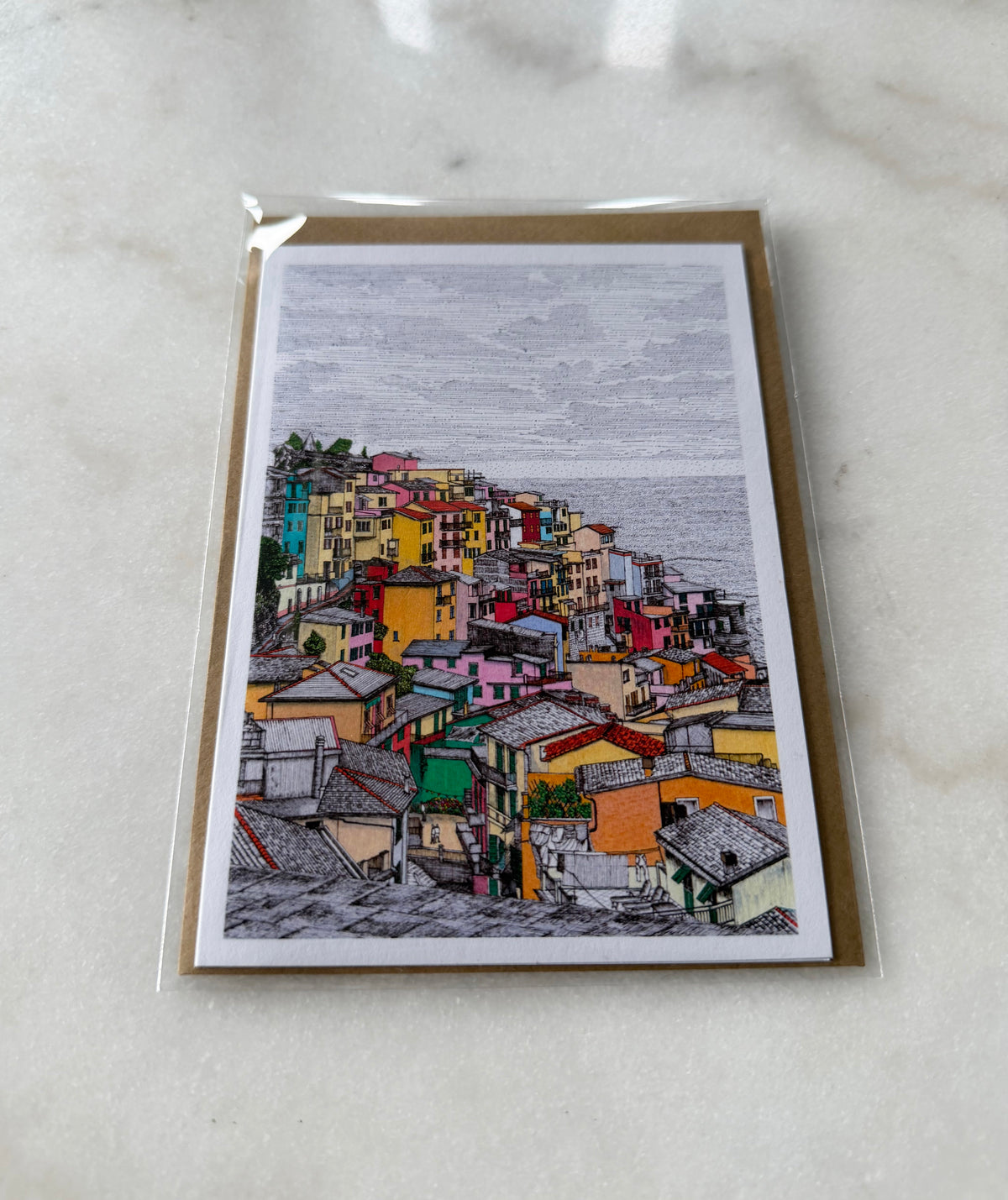 Manarola Greeting Card (Single card)