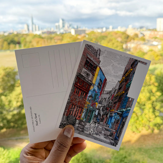 Neal's Yard Fine Art Postcard (Single card)