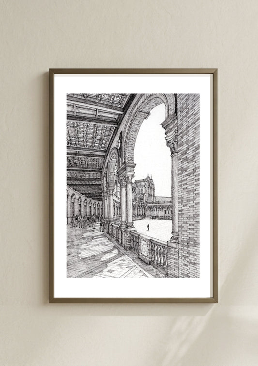 Plaza de España Print