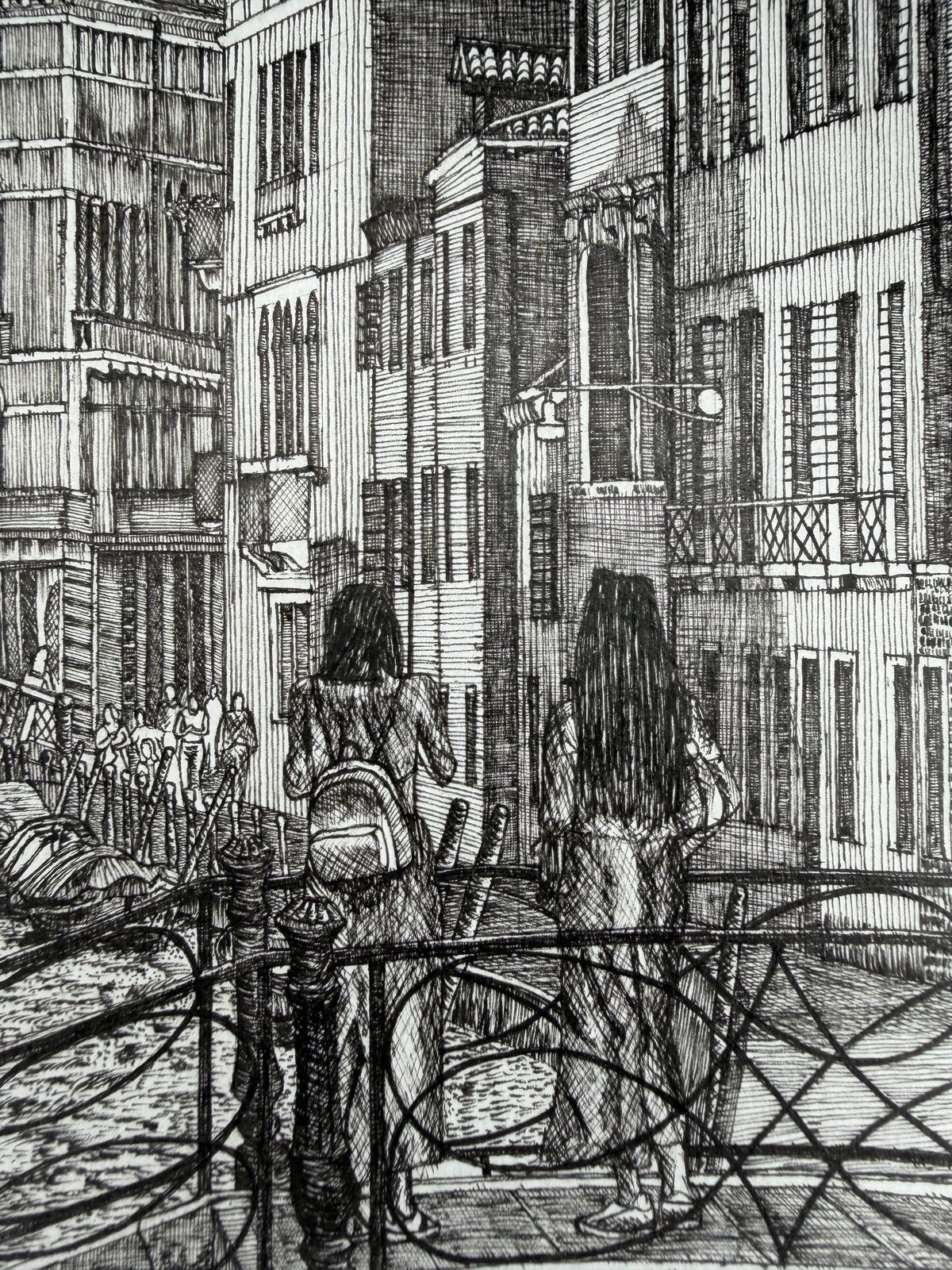 A Street in Venice Original