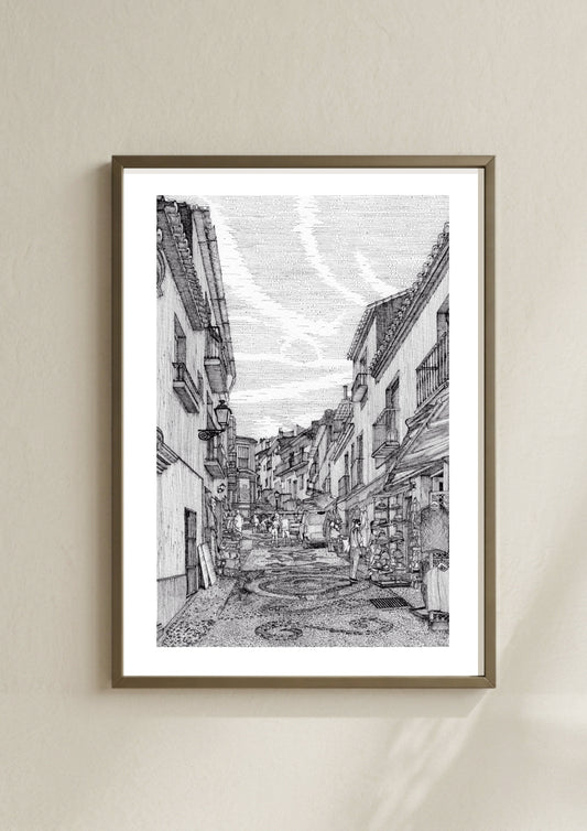 Frigiliana Art Print