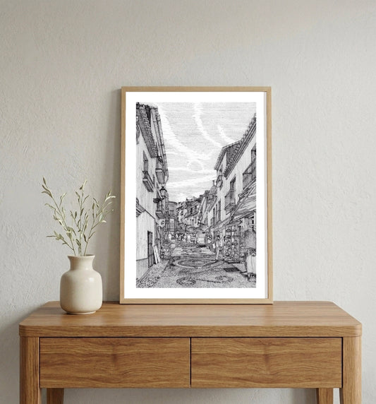Frigiliana Art Print