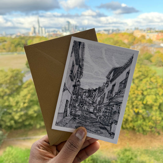 Frigiliana Greeting Card (Single Card)