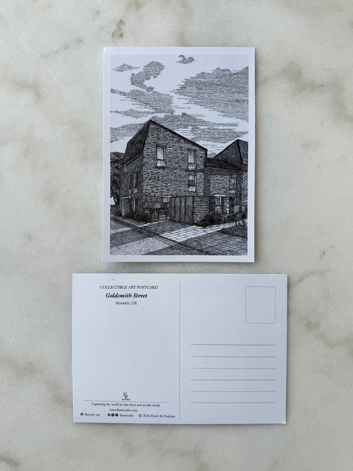 Goldsmith PostCard (single card)