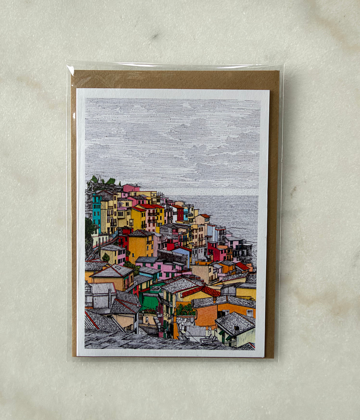 Manarola Greeting Card (Single card)