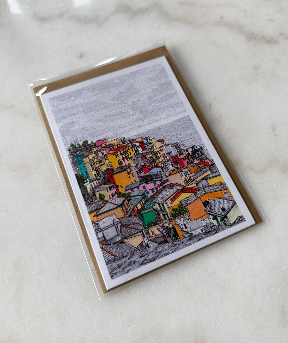 Manarola Greeting Card (Single card)