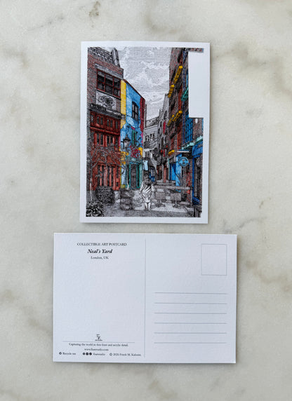 Neal's Yard Fine Art Postcard (Single card)