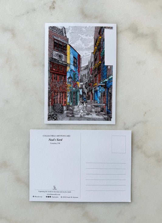 Neal's Yard Fine Art Postcard (Single card)
