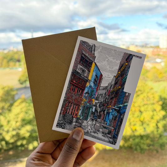 Neal's Yard Greeting card (Single card)