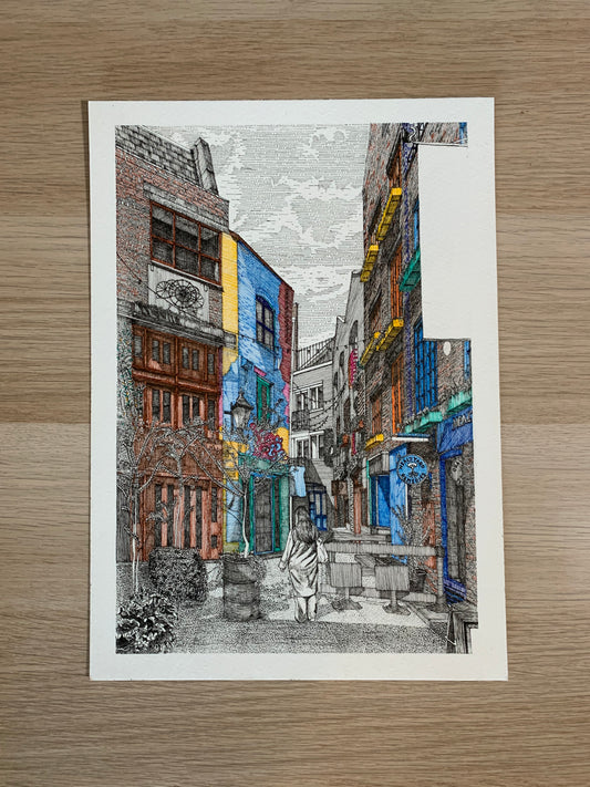 Neal's Yard Original Drawing