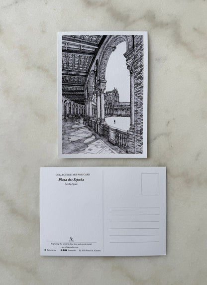 Plaza de España Postcard (Single Card)