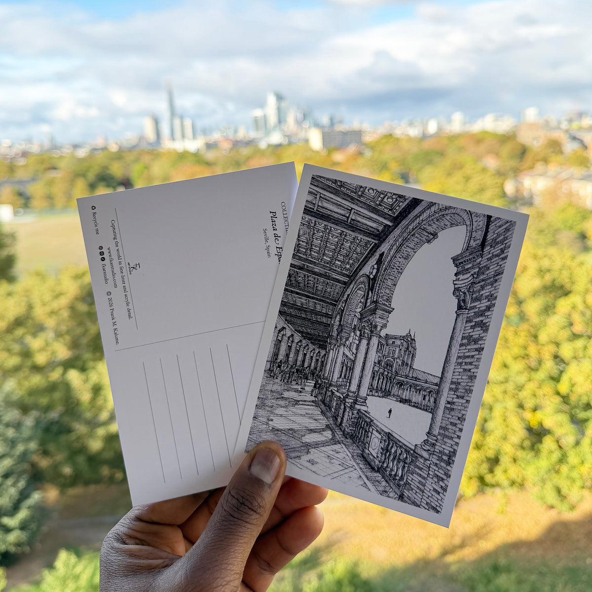 Plaza de España Postcard (Single Card)