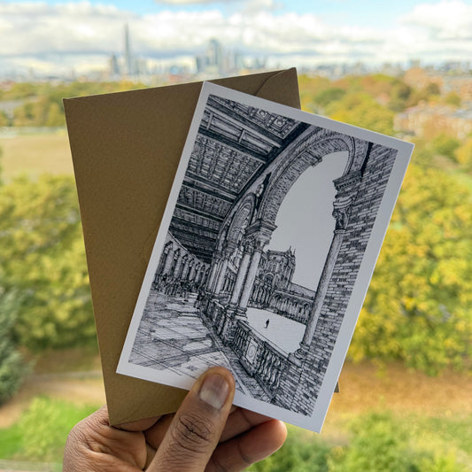 Plaza de España Greeting Card (Single card)