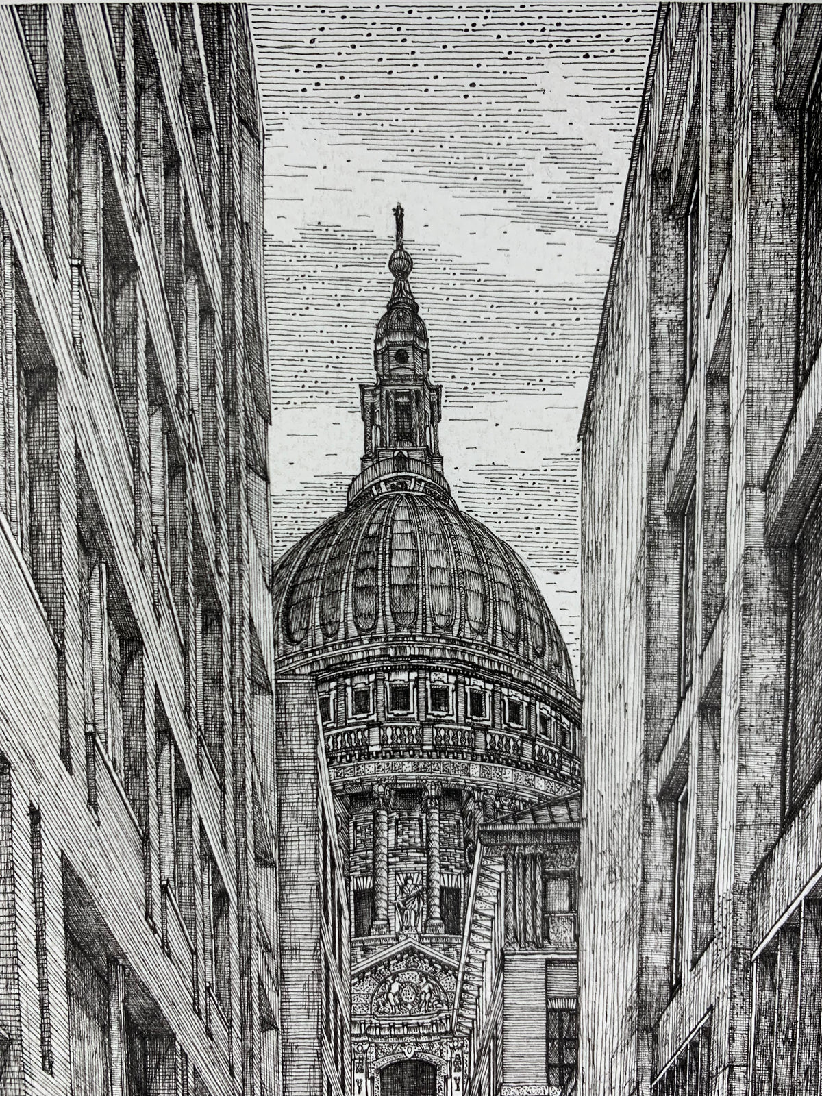Saint Paul's Cathedral Original Drawing