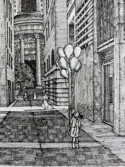 Saint Paul's Cathedral Original Drawing