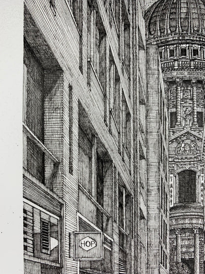 Saint Paul's Cathedral Original Drawing