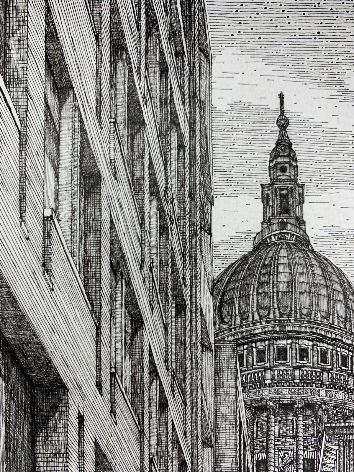 Saint Paul's Cathedral Original Drawing