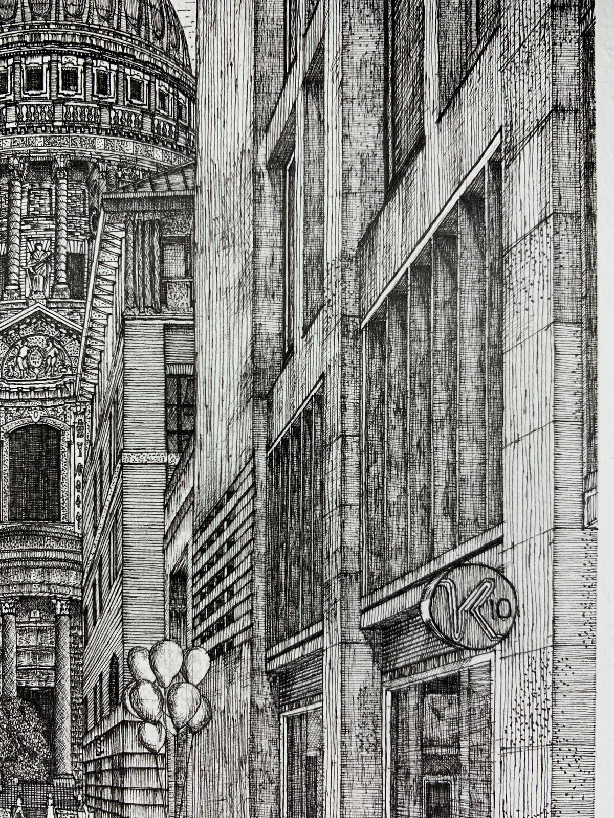Saint Paul's Cathedral Original Drawing