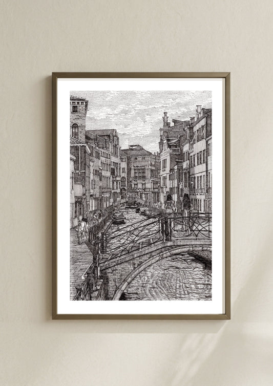 Venice street Print