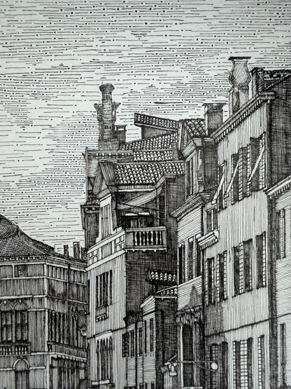 A Street in Venice Original