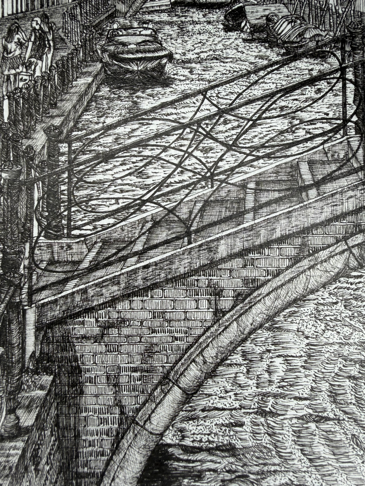 A Street in Venice Original