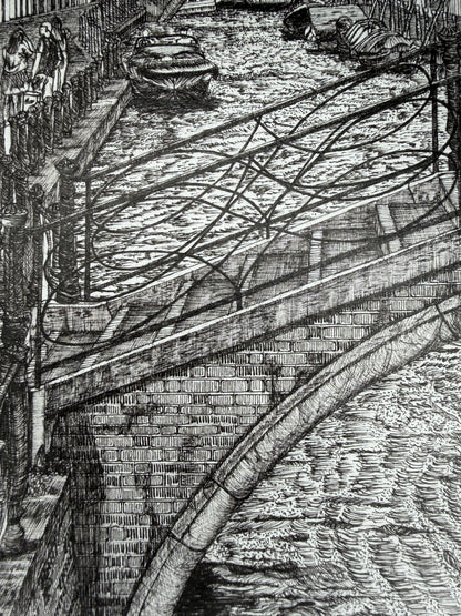 A Street in Venice Original