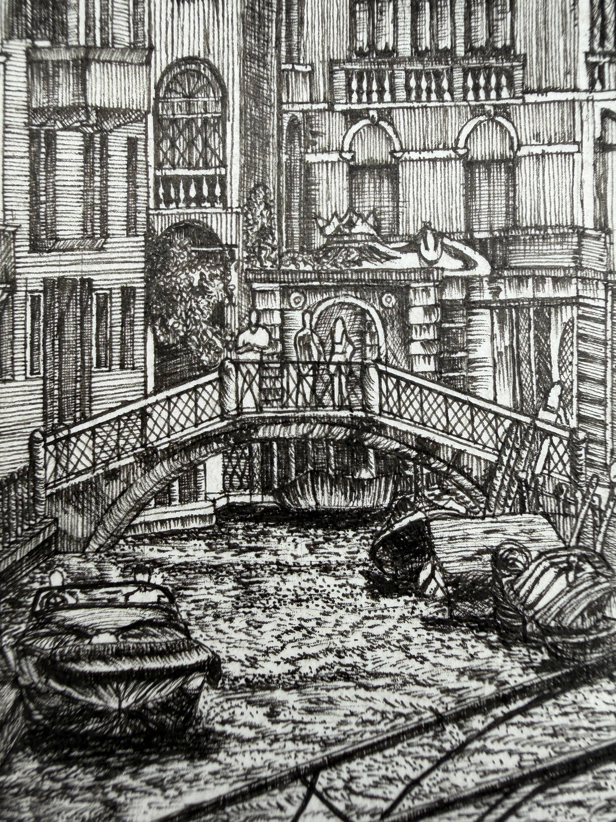 A Street in Venice Original